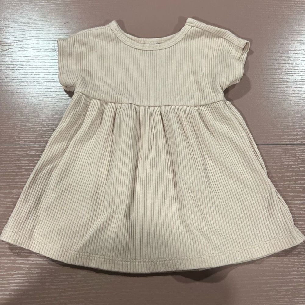 Old Navy Pale Pink Ribbed Dress